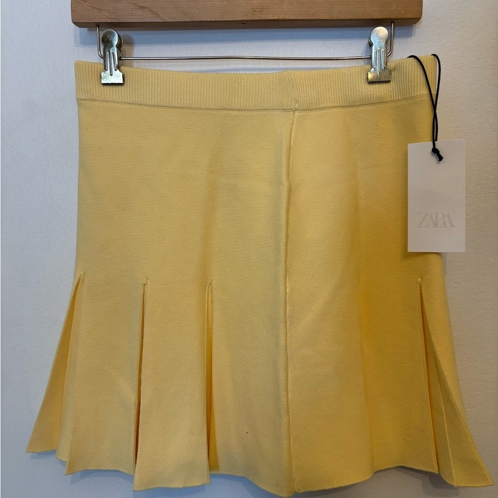 Zara Sunny Yellow Mini Skirt